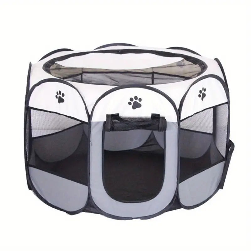 Foldable Octagon Pet Playpen Tent