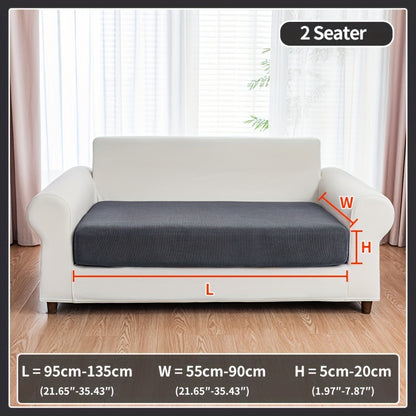 1pc Elastic Four Seasons Universal Stretch Sofa Cover, Simple Modern Style Non-slip Sofa Slipcover, Living Room Sofa Protector Couch Cover Suitable For Office Home Decor