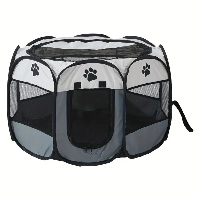 Foldable Octagon Pet Playpen Tent