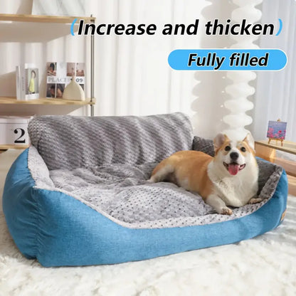 Luxury Plush Pet Sofa Bed