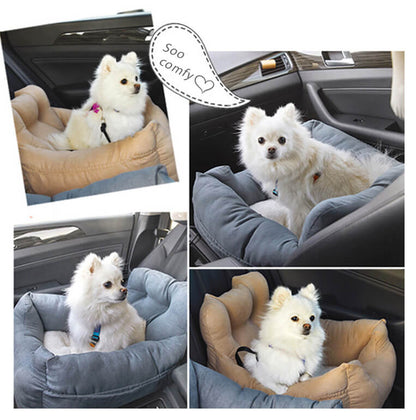 Safe Dog Car Seat "Cloud Nine" With Tether Strap