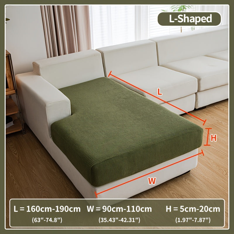 1pc Elastic Four Seasons Universal Stretch Sofa Cover, Simple Modern Style Non-slip Sofa Slipcover, Living Room Sofa Protector Couch Cover Suitable For Office Home Decor