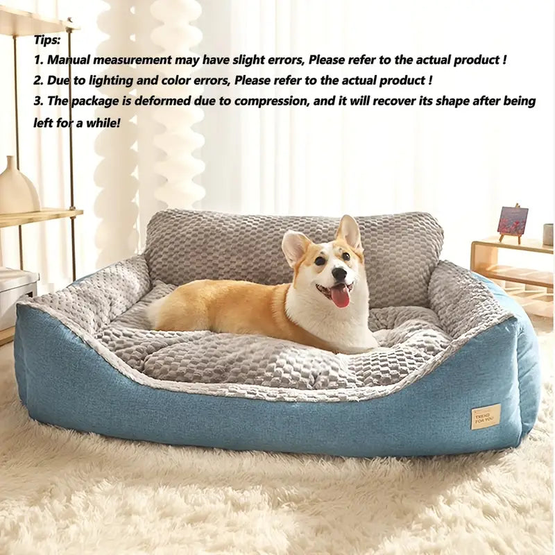 Luxury Plush Pet Sofa Bed