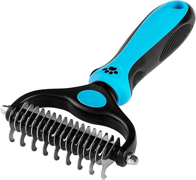 2 in 1 Deshedding & Undercoat Grooming Brush