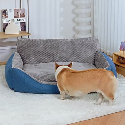 Luxury Plush Pet Sofa Bed