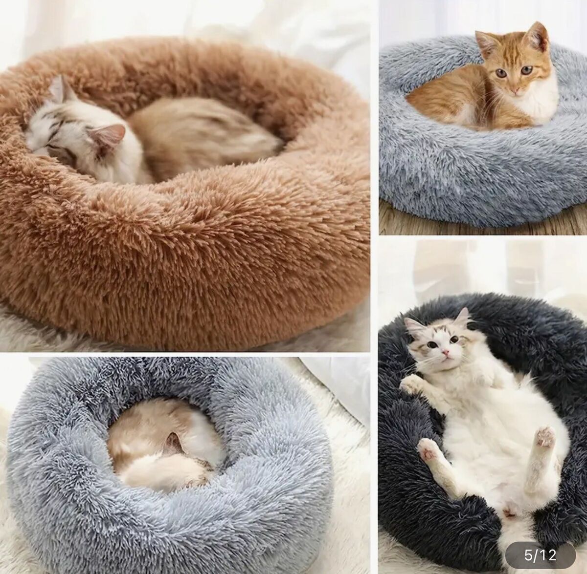 Orthopedic Pet Bed "SleepyPaws" Cats